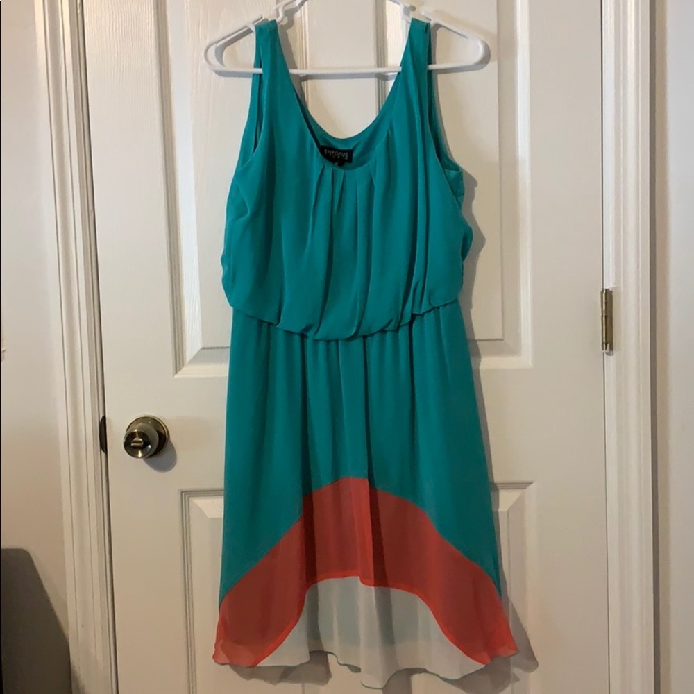 Chiffon Style Pull On Tank Dress